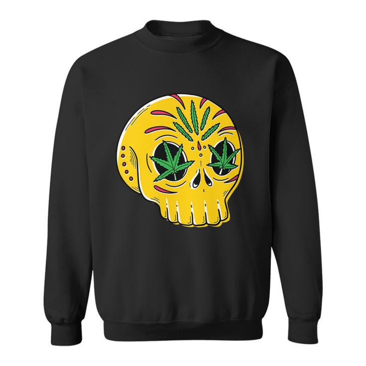 Skull Weed Sweatshirt