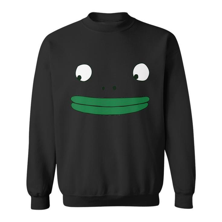 Smiling Friends Mr Frog Face Sweatshirt