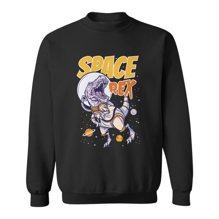 Space Rex Dinosaur Galaxy Sweatshirt
