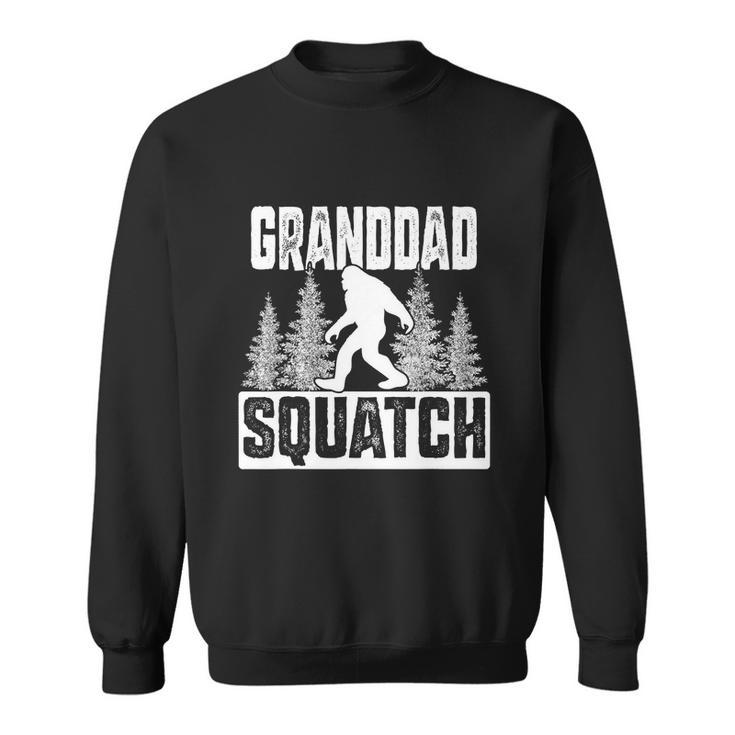 Squatchy Matching Family Bigfoos Granddad Sweatshirt