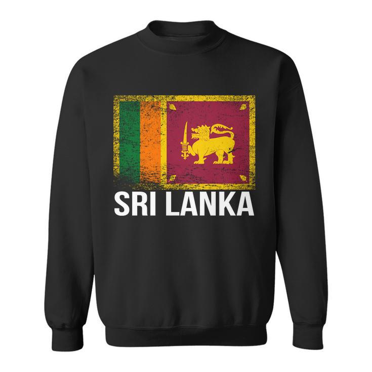 Sri Lanka Flag Sweatshirt