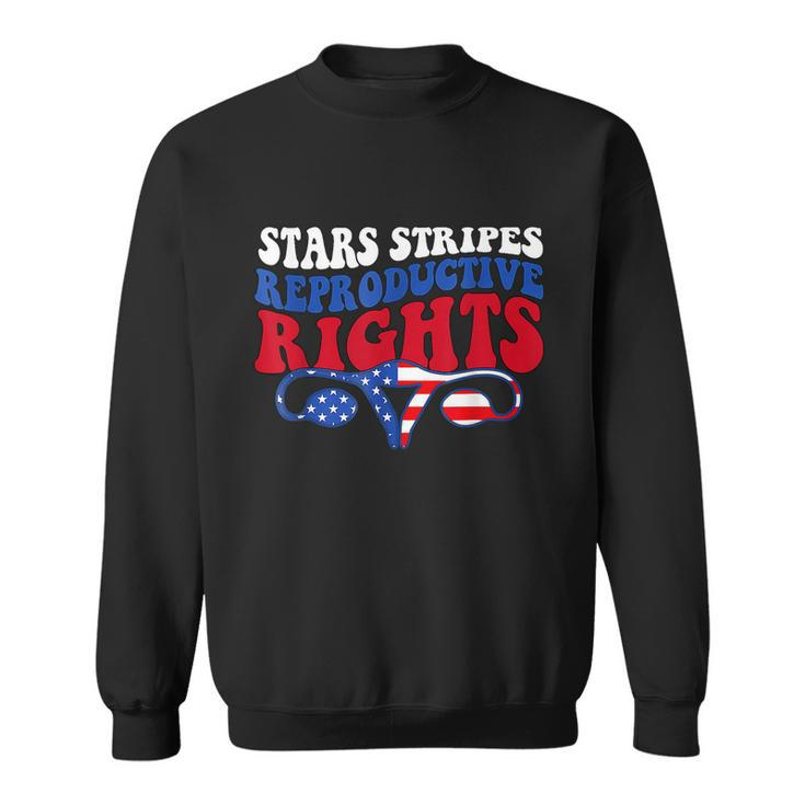 Stars Stripes Reproductive Rights 4Th Of July V2 Sweatshirt