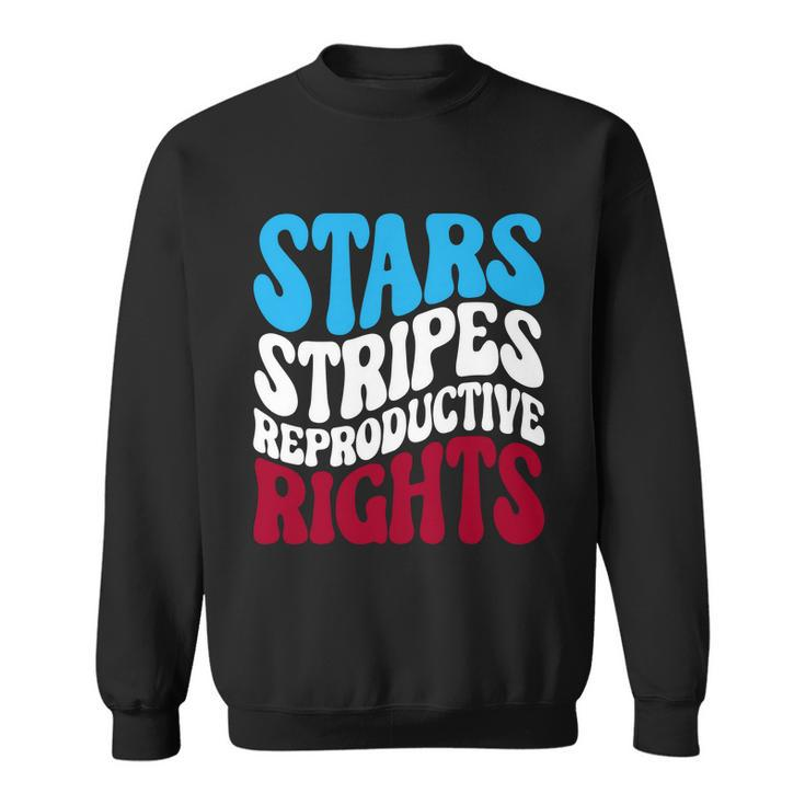 Stars Stripes Reproductive Rights Feminist Usa Pro Choice Sweatshirt