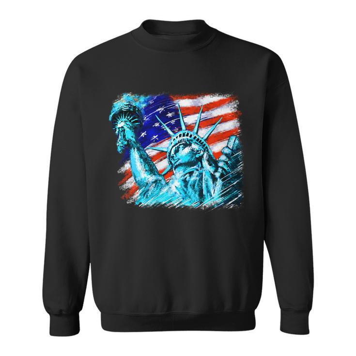 Statue Of Liberty Usa Sweatshirt