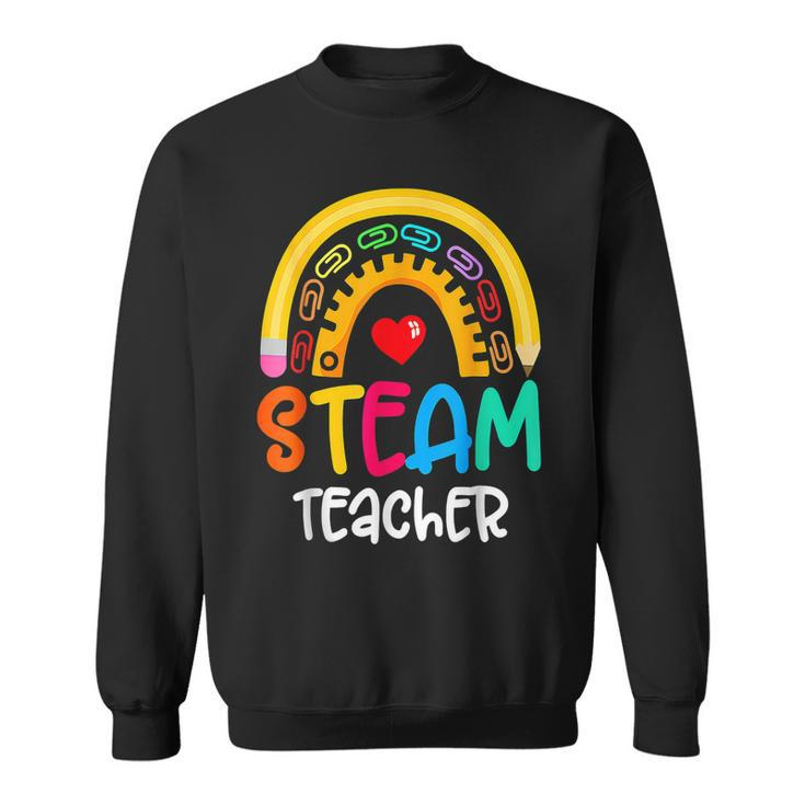 Steam Teacher Squad Team Crew Back To School Stem Special  Sweatshirt