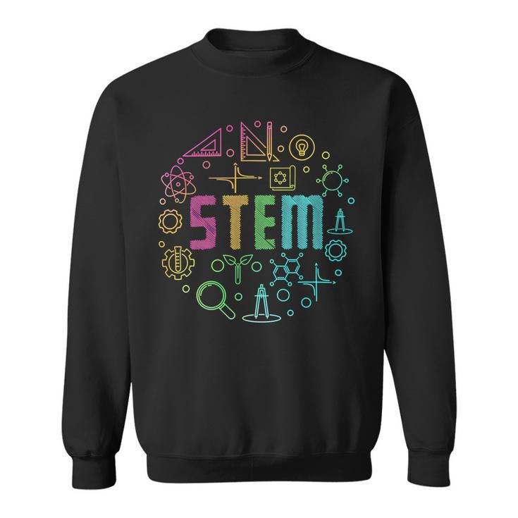 Stem Science Technology Engineering Math Teacher Gifts Sweatshirt