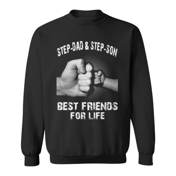 Step-Dad & Step-Son - Best Friends Sweatshirt