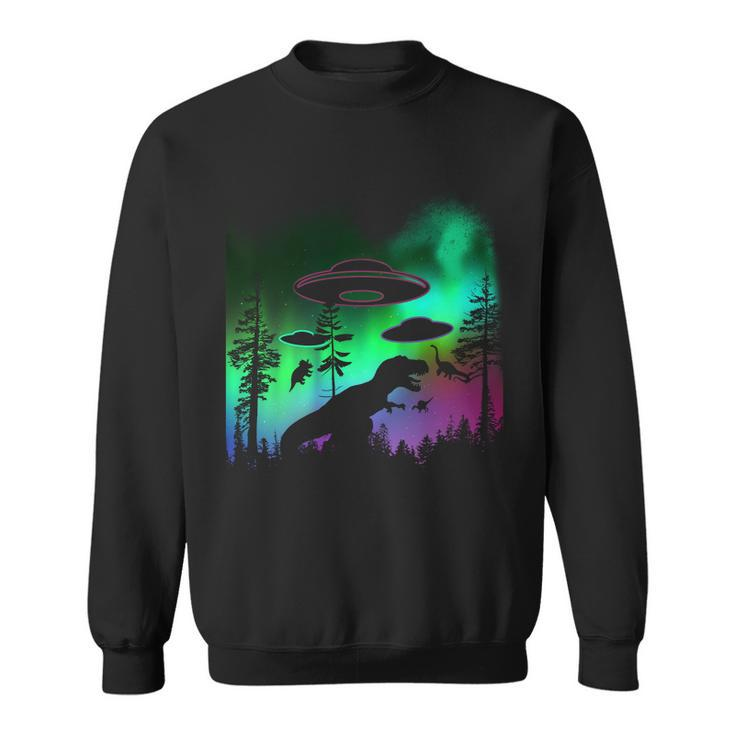Storm Area 51 Alien Dinosaur Ufo Sweatshirt
