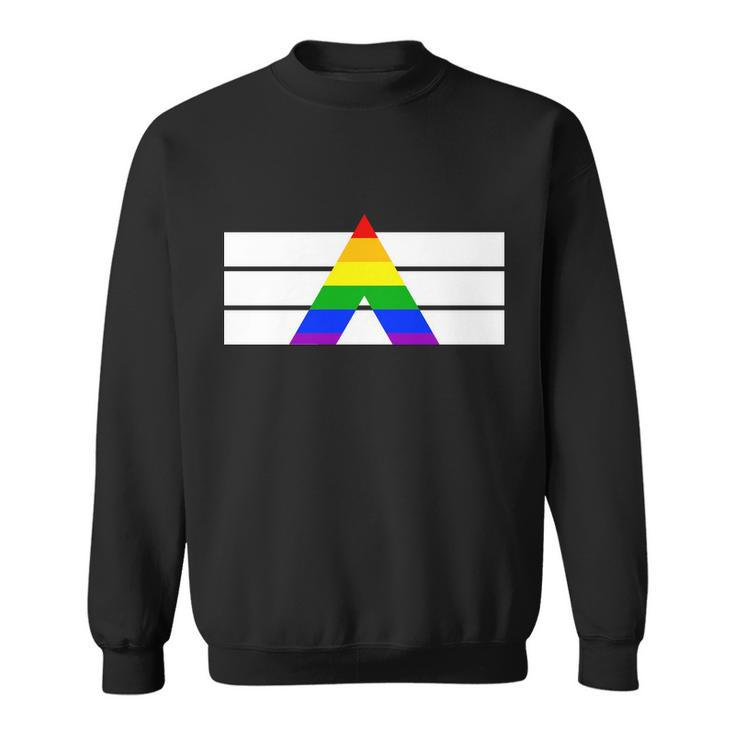 Straight Ally Pride Flag Sweatshirt