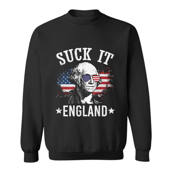 Suck It England Shirt Funny 4Th Of July George Washington Sweatshirt