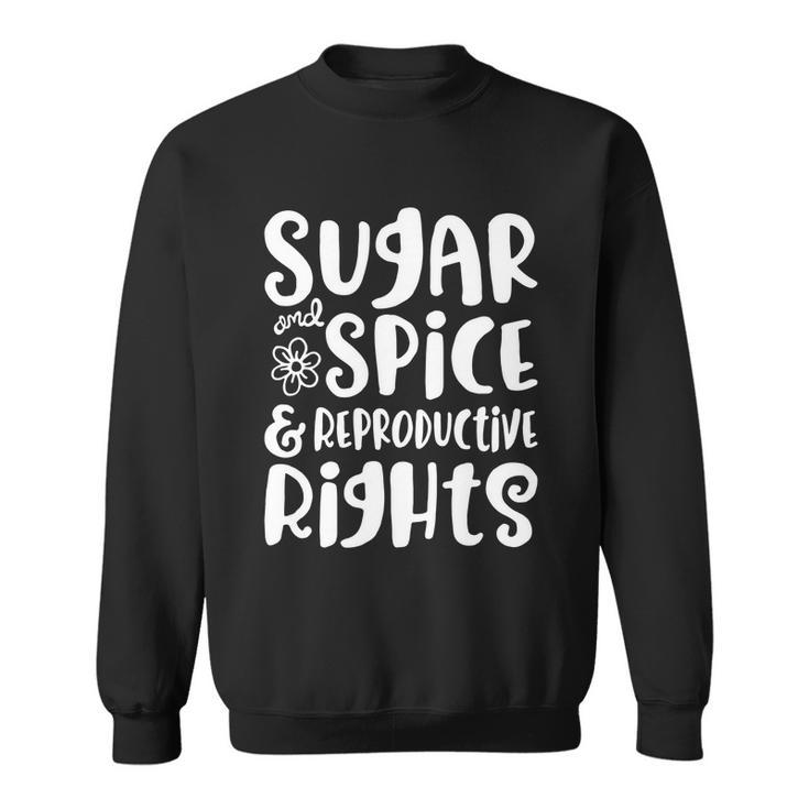 Sugar And Spice And Reproductive Rights Gift Sweatshirt