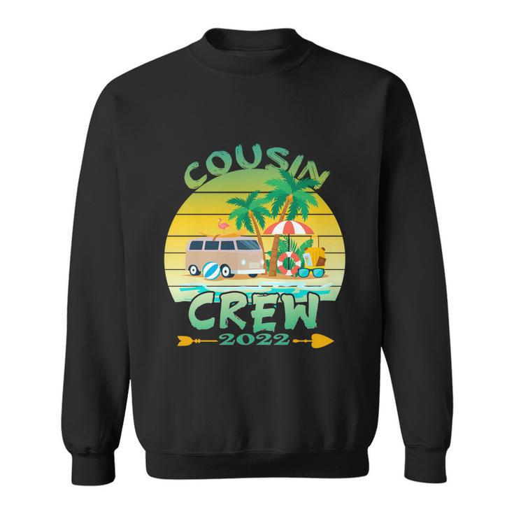 Summer Cousin Crew Vacation 2022 Beach Cruise Family Reunion Gift Sweatshirt