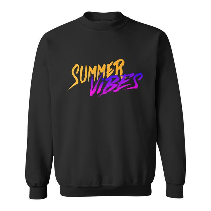 Summer Vibes Retro Sweatshirt