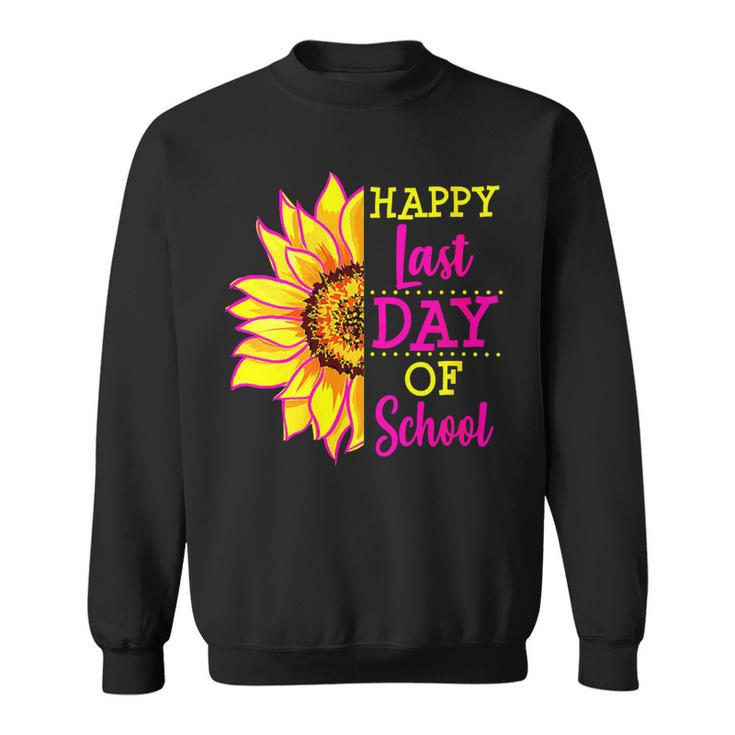 Sunflower Last Day Of School Teacher Gift End Year Preschool Sweatshirt