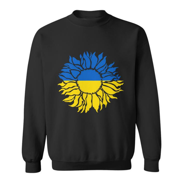 Sunflower Of Peace Ukraine Ukraine Strong Vyshyvanka Long Tshirt Sweatshirt