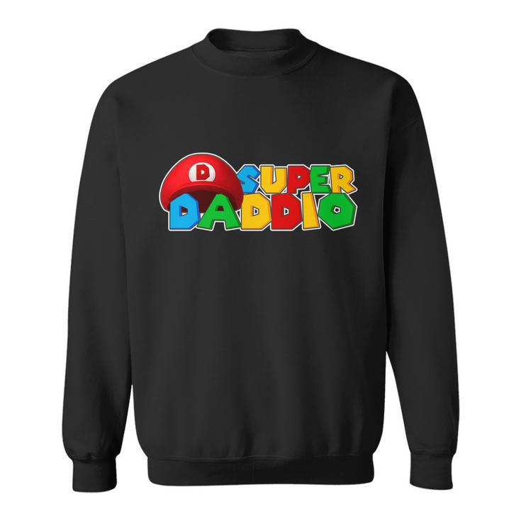 Super Daddio Gamer Dad Tshirt Sweatshirt