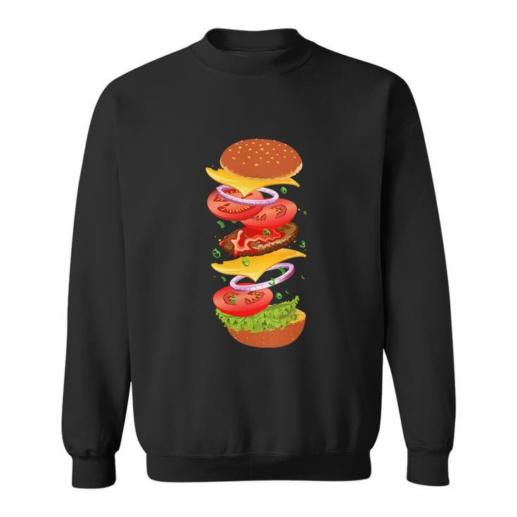 Tasty Cheeseburger Sweatshirt