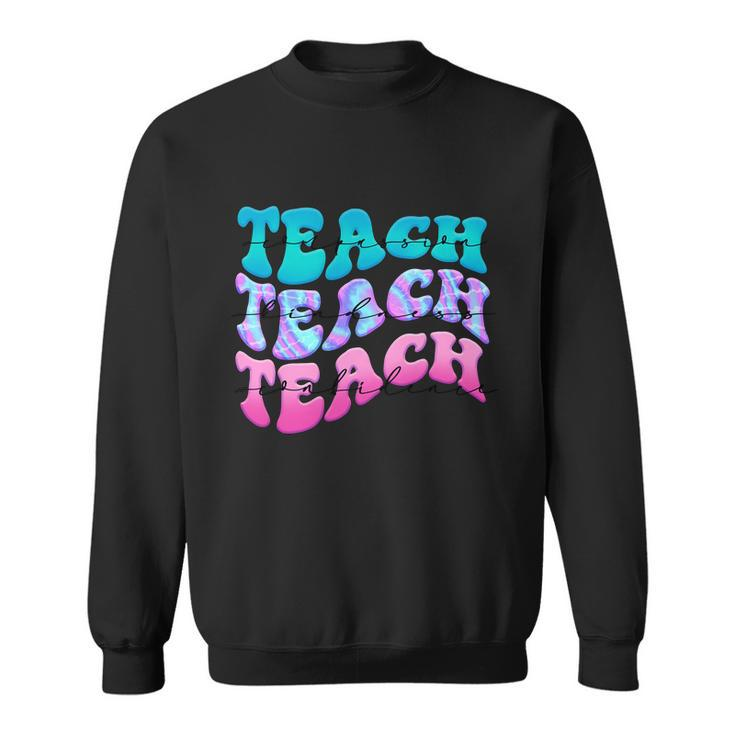 Teach Compassion Teach Kindness Teach Confidence Graphic Shirt Sweatshirt