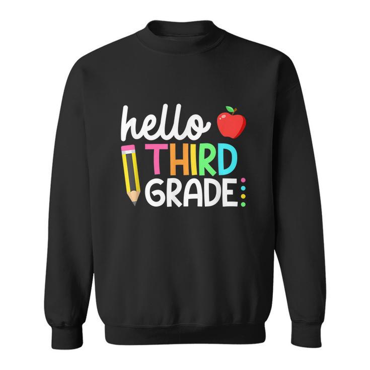 Team 3Rd Grade Back To School Funny Teacher Sweatshirt