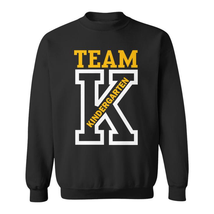 Team Kindergarten Teacher Logo Tshirt Sweatshirt