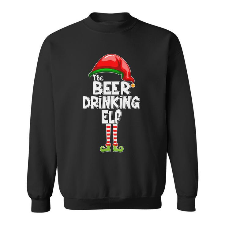 The Beer Drinking Elf Family Matching Christmas Tshirt Sweatshirt