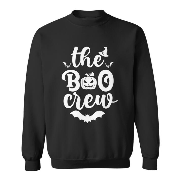The Boo Crew Halloween Quote Sweatshirt