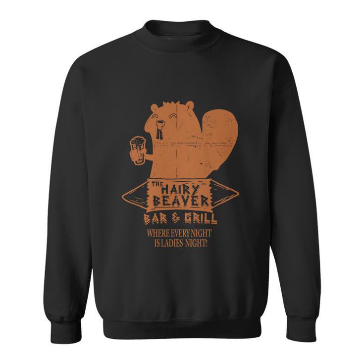 The Hairy Beaver Bar Tshirt Sweatshirt