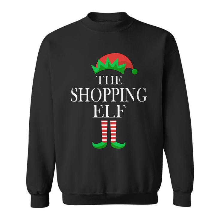 The Shopping Elf Family Matching Christmas Tshirt Sweatshirt