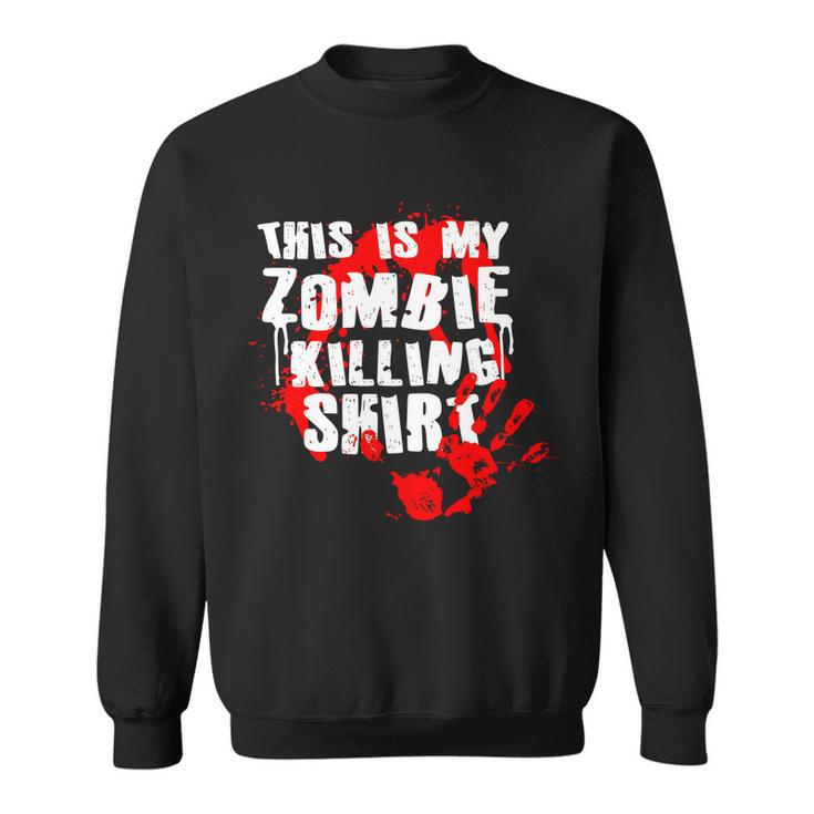 This Is My Zombie Killing Shirt Tshirt Sweatshirt