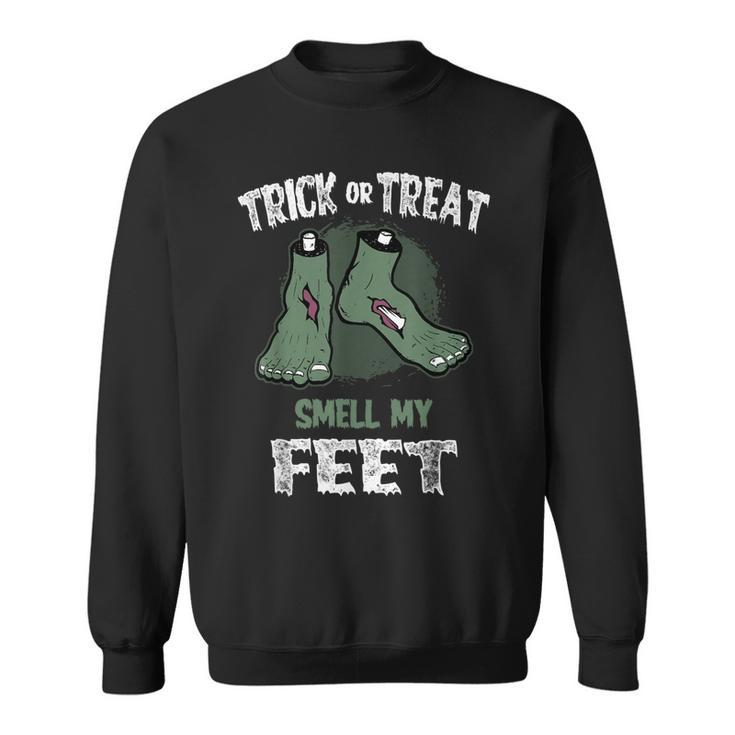Trick Or Treat Smell My Feet Kids  Sweatshirt