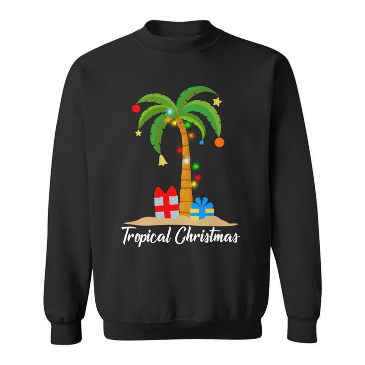Tropical Christmas Sweatshirt