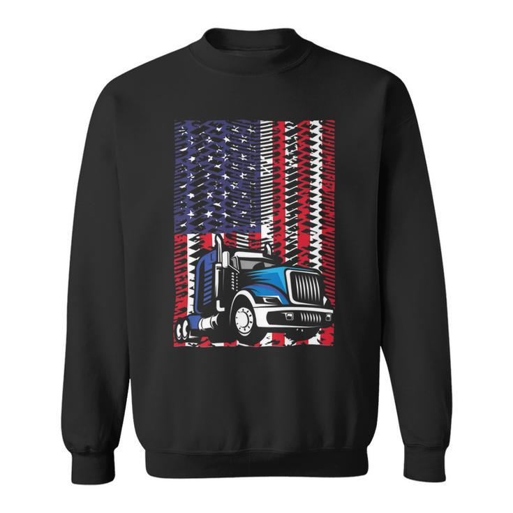 Trucker Trucker Accessories For Truck Driver Diesel Lover Trucker_ V5 Sweatshirt