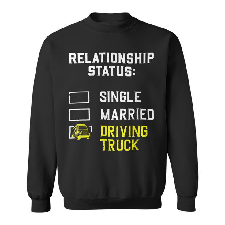 Trucker Trucker Accessories For Truck Driver Motor Lover Trucker_ V14 Sweatshirt