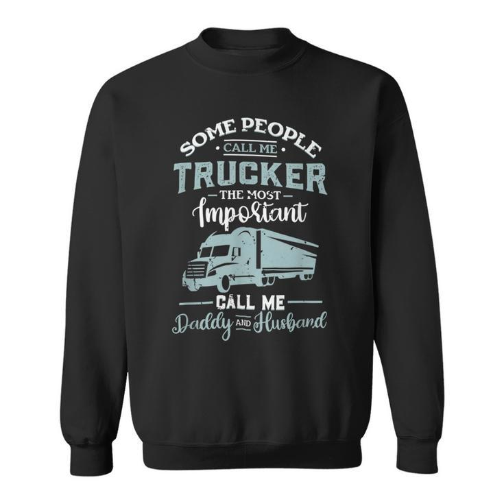 Trucker Trucker Accessories For Truck Driver Motor Lover Trucker_ V3 Sweatshirt