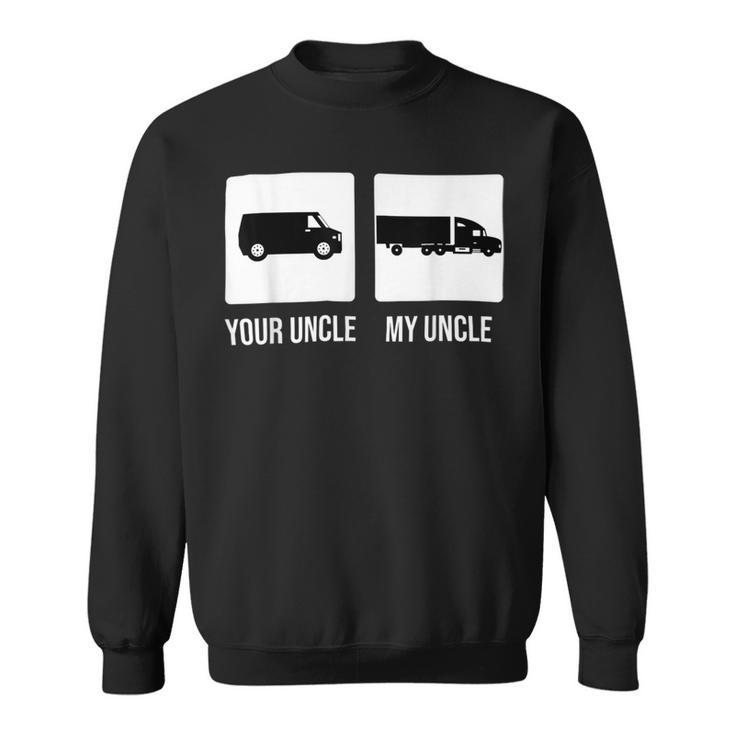 Trucker Trucker Uncle Truck Driver Trucking Trucks Sweatshirt