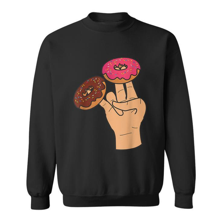 Two In The Pink One In The Stink Funny Shocker Sweatshirt
