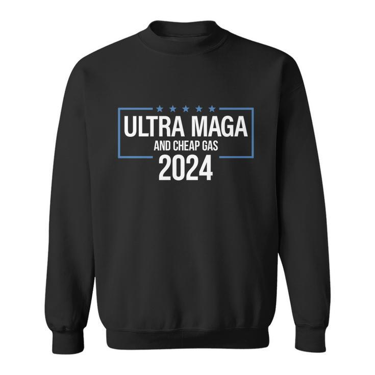 Ultra Maga 2024 American Flag Tshirt Sweatshirt