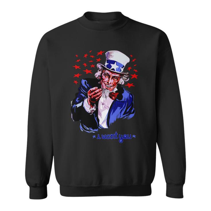 Uncle Sam I Want You Tshirt Sweatshirt