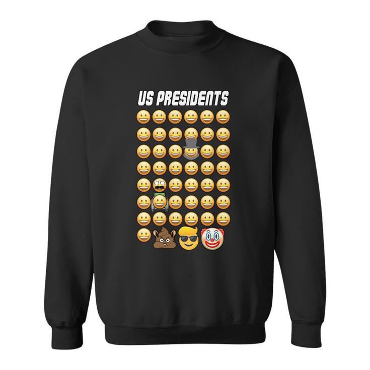 Us Presidents History Sweatshirt