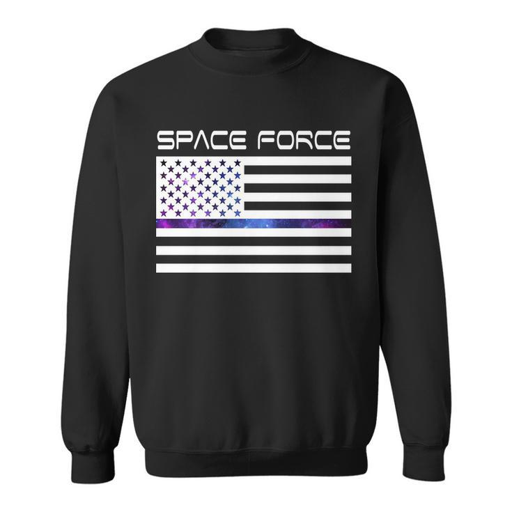 Us Space Force Flag Sweatshirt