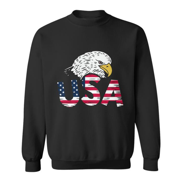 Usa American Flag Eagle For Patriotic Gift Sweatshirt