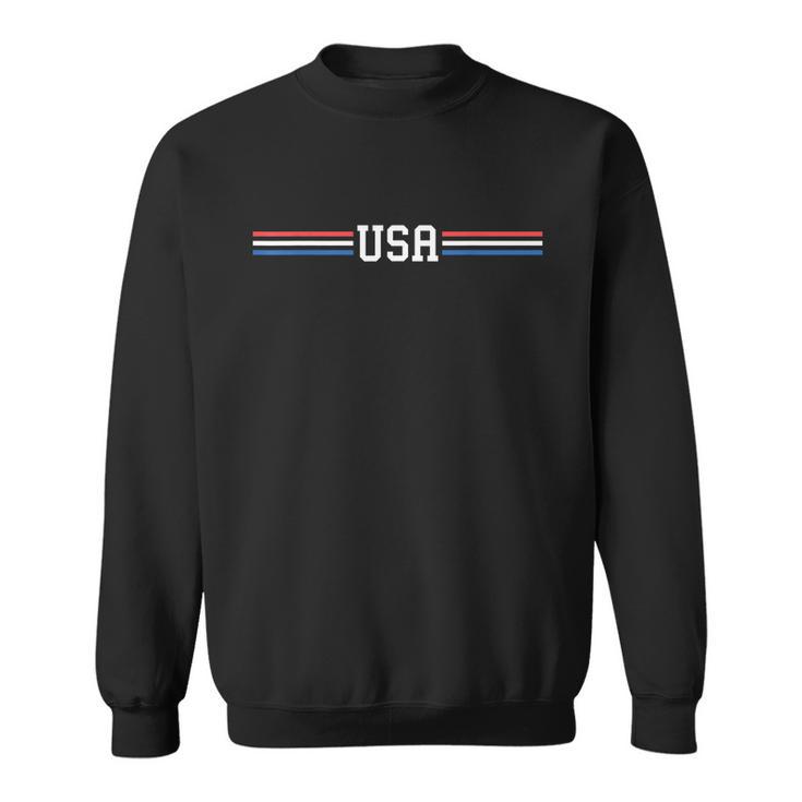 Usa Shirt Women Men Kids Cute Patriotic American 4Th Of July Sweatshirt