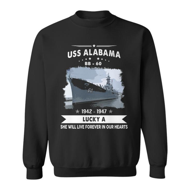 Uss Alabama Bb  Sweatshirt