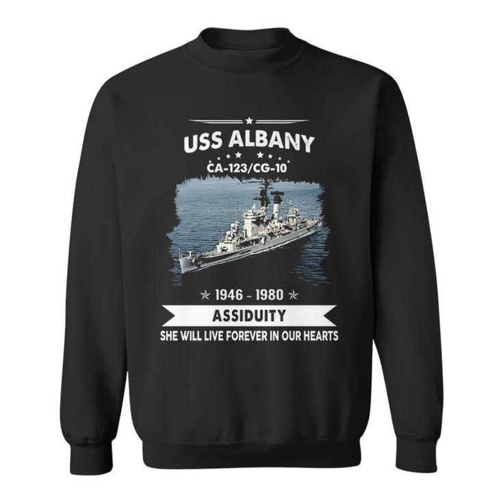 Uss Albany Cg Sweatshirt