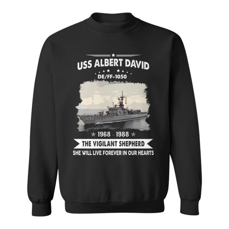 Uss Albert David Ff 1050 De Sweatshirt