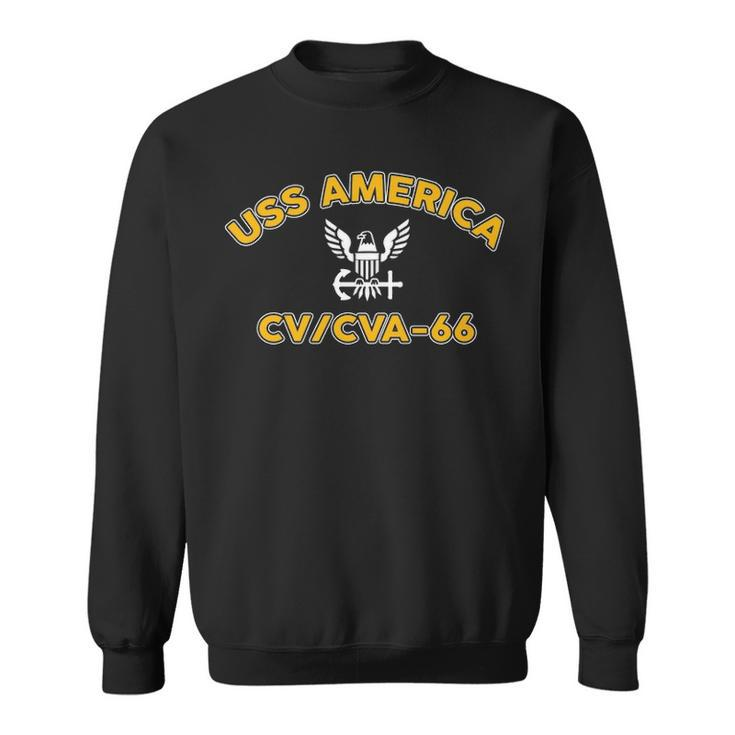 Uss America Cv 66 Cva  V2 Sweatshirt