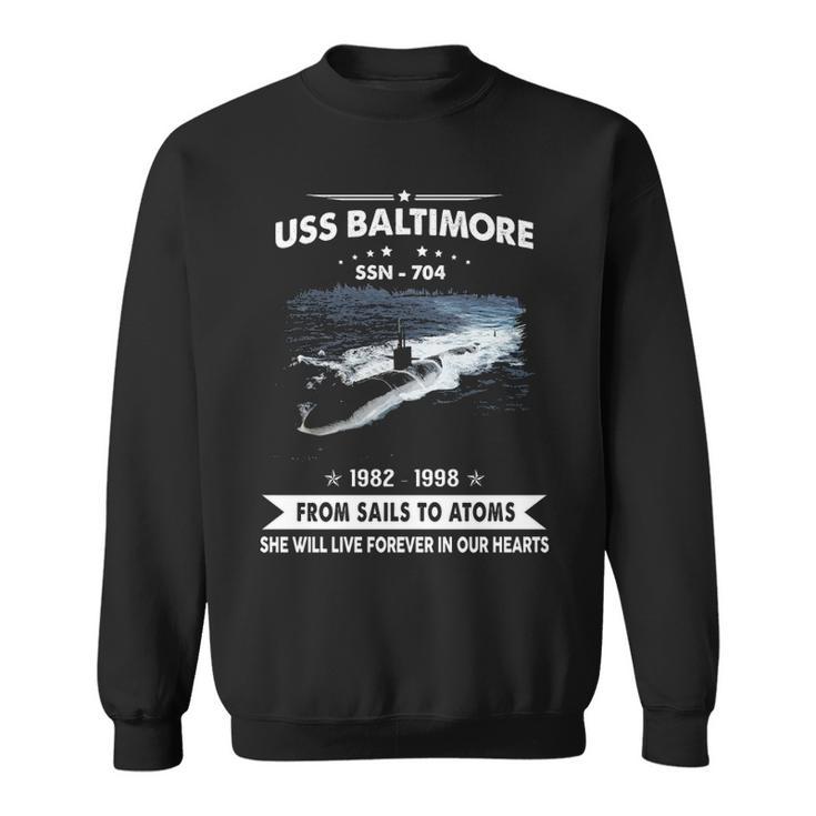 Uss Baltimore Ssn  Sweatshirt