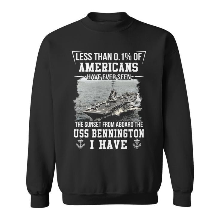 Uss Bennington Cv 20 Sunset Sweatshirt