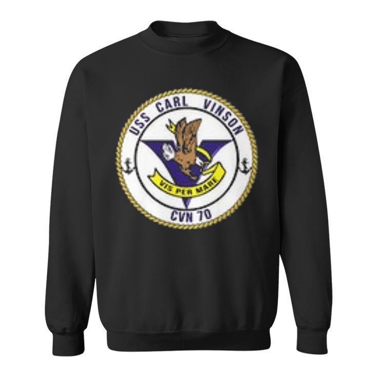 Uss Carl Vinson Cvn  Sweatshirt