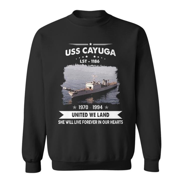 Uss Cayuga Lst  V2 Sweatshirt